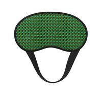 Máscara de ojos lavable con estampado de mariposa colorida para adultos para bloqueo de luz de siesta, para el hogar, hotel, avión, camping