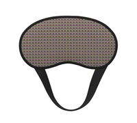 Máscara de ojos lavable con estampado de mariposa morada para adultos para bloqueo de luz de siesta, para el hogar, hotel, avión, camping