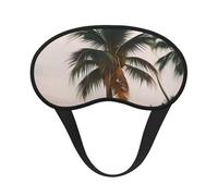 Máscara de ojos lavable con estampado de paloma 2 de dibujos animados para adultos, para dormir con bloqueo de luz, siesta para descanso nocturno