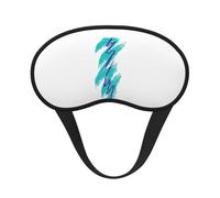 Máscara de ojos lavable unisex con diseño de copa de los años 90 para dormir, bloqueo de luz, para el hogar, hotel, camping