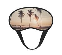 Máscara de ojos lavable unisex con estampado de paloma de dibujos animados para dormir, bloqueo de luz, para el hogar, hotel, camping