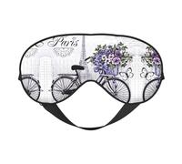Máscara de ojos Love On The Bike para hombres y mujeres, máscara para dormir con correa fácil de ajustar, cubierta nocturna para viajes