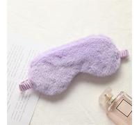 MáScara De Ojos Máscara for dormir con venganza for dormir for dormir máscaras de ojo suave lindos amor de la nube cubierta de ojo de felpa Eye Mask (Color : Purple)