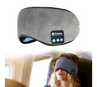 Máscara de ojos multifuncional inalámbrica para auriculares, música 3D, hipnosis, antifatiga, antifatiga, adecuada para usar durante viajes en avión, siesta y sueño