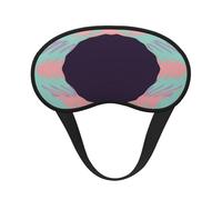 Máscara de ojos negra para dormir, suave y cómoda para hombres, mujeres, cómoda máscara para dormir