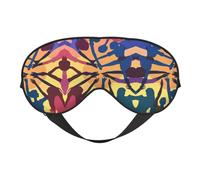 Máscara de ojos opaca suave con estampado de juego de gimnasia, máscara de ojos de viaje, fundas de ojos para dormir de lado, máscara de ojos para dormir para hombres y mujeres