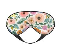 Máscara de ojos para dormir, bloqueo de luz, antifaz para dormir, con correa ajustable, sombra de ojos opaca para yoga, siesta, viajes, fiesta