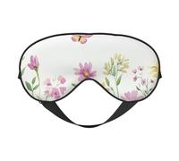 Máscara de ojos para dormir, bloqueo de luz, antifaz para dormir, con correa ajustable, sombra de ojos opaca para yoga, siesta, viajes, fiesta