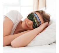 Máscara de ojos para dormir con estampado toscano de Italia, máscara suave para ojos, sombra de ojos para dormir, viajes, siesta, mujeres y hombres