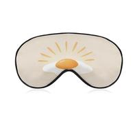 Máscara de ojos para dormir, mínimo, de mediados de siglo, con lado hacia arriba, para mujeres y hombres, correa ajustable, cubierta de ojos vendados, para viajes, yoga, siesta, trabajo