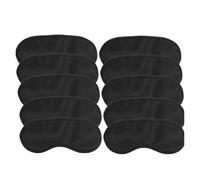 Máscara de ojos para dormir para almuerzo, viajes, relajación, 1/2/3/5/10 piezas (10 unidades)