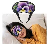 Máscara de ojos para dormir, transpirable, bloqueo de luz, máscara de sueño para pensamientos, perfección, venda nocturna suave, cómoda, cubierta de sombra para dormir para hombres y mujeres, cubierta