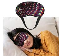 Máscara de ojos para dormir, transpirable, con bloqueo de luz, fantasía, ciencia ficción, mareos, venda nocturna, suave, cómoda, para hombres y mujeres, cubierta de ojos para siesta en casa
