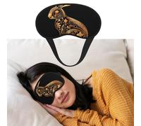 Máscara de ojos para dormir, transpirable, con bloqueo de luz, máscara para dormir, con icono de conejo, venda nocturna, suave, cómoda, para hombres y mujeres, cubierta de ojos para siesta en casa