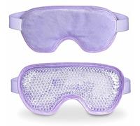 Máscara de ojos refrescante con cuentas de gel, compresa fría reutilizable, compresa fría, almohadillas refrescantes para dormir después de cirugía de párpados, hinchazón, ojos hinchados, dolor de