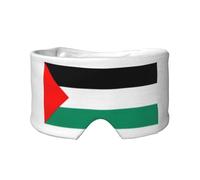 Máscara de ojos refrescante con estampado de bandera de Palestina para dormir en total oscuridad, máscara de dormir suave, regalos para hombres y mujeres