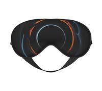 Máscara de ojos suave con agujeros negros cósmicos. Unisex, cómoda y transpirable, adecuada para el descanso diario. Te ayuda a entrar rápidamente en un sueño profundo.