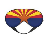 Máscara de ojos suave con bandera de Arizona. Unisex, cómoda y transpirable, adecuada para el descanso diario. Te ayuda a entrar rápidamente en un sueño profundo.