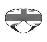 Máscara de ojos suave con estampado de la bandera nacional del Reino Unido, ligera, ayuda al sueño, transpirable, opaca, viajes, siesta, yoga, meditación
