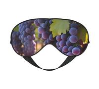 Máscara de ojos suave de uvas del desierto. Unisex, cómoda y transpirable, adecuada para el descanso diario. Te ayuda a entrar rápidamente en un sueño profundo.