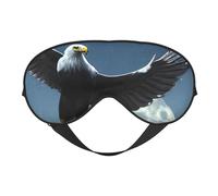 Máscara de ojos suave Eagle Under The Stars. Unisex, cómoda y transpirable, adecuada para el descanso diario. Te ayuda a entrar rápidamente en un sueño profundo.