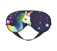 Máscara de ojos suave One-Horse Star. Unisex, cómoda y transpirable, adecuada para el descanso diario. Te ayuda a entrar rápidamente en un sueño profundo.