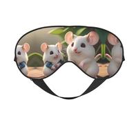 Máscara de ojos suave para madres e hijos, ideal para viajes, yoga, meditación y más, transpirable y protectora.