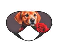 Máscara de ojos suave para perros de caballero. Unisex, cómoda y transpirable, adecuada para el descanso diario. Te ayuda a entrar rápidamente en un sueño profundo.