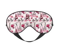 Máscara de ojos suave y transpirable, adecuada tanto para hombres como para mujeres, máscara de ojos de noche fácil y cero presión