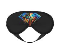 Máscara de ojos suave y transpirable, adecuada tanto para hombres como para mujeres, máscara de ojos de noche fácil y cero presión