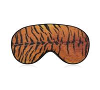 Máscara de ojos Tiger Skin Nature para dormir, bloquea la luz y cubre los ojos para hombres y mujeres.