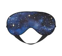 Máscara de ojos transpirable que brilla en la oscuridad, para viajes, camping, meditación, yoga, etc