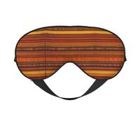 Máscara de ojos ultra suave con estampado de nativos americanos, bloqueo de luz para dormir profundo, viajes, uso doméstico