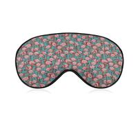 Máscara de ojos unisex Flamingo Flock que bloquea la luz y te permite dormir siestas en casa, en la oficina y en los aviones