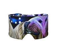 Máscara de orejeras para dormir con estampado de morsa, diadema ajustable para yoga, viajes, mantiene el calor y ayuda cómoda