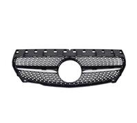 Máscara De Parachoques Delantero Parrilla Rejilla Malla Media Sintonización Para Mercedes Para Benz CLA C117 W117 2013-2019 GT Diamond Style Parrilla Delantera(Diamond Black)