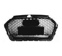 Máscara de parrilla delantera negra brillante para Audi A3 2016 en adelante moldura S3