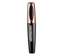 Máscara de pestañas 4D, fibra de seda Natural, pestañas impermeables, Extra largas, maquillaje de ojos de larga duración