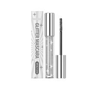 Máscara De Pestañas Con Brillo Plateado, Brillo Natural For El Contorno De Ojos, Larga Duración, Perfecta For Fiestas Y Uso Diario, Alarga Y Da Volumen A Las Pestañas.(3PCS)