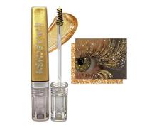 Máscara De Pestañas Con Purpurina - Extensión De Pestañas Con Volumen | Maquillaje De Ojos Resistente Al Agua: Crema Similar A Un Bálsamo Con Un Brillo Que No Corre Para Ojos Sensibles. Ideal Para Eve