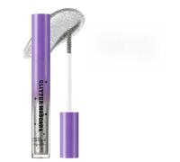 Máscara de pestañas con purpurina resistente al agua, alargar y doblar pestañas, maquillaje para fiestas, bodas, escenarios