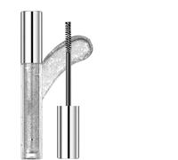 Máscara de pestañas con purpurina, rizos duraderos, brillo resplandeciente, crea una mirada cautivadora, rímel de diamantes brillantes de larga duración y resistente al agua para mujer