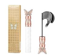 Máscara de pestañas Filterseed, rizada gruesa, resistente al agua y al sudor, alargadora, resistente a las manchas, voluminizadora para pestañas espectaculares, minicepillo de precisión (1)