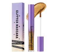 Máscara de pestañas Glitter - Mascara coloreada | Rímel brillante | Magno de pestañas a prueba de manchas a prueba de agua para mujeres Fiesta de la boda de la boda Noche de viaje