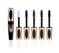MáScara De PestañAs LíQuida 5d De 5 Colores Resistente Al Agua MáScara De PestañAs De Volumen Rizado De Larga DuracióN Set De Maquillaje De Ojos De 5 Colores