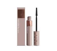 Máscara de pestañas vegana voluminizadora de larga duración, alarga y riza las pestañas, separa, espesa y alarga, riza y fija, no se apelmaza, no se descama y se puede aplicar en capas