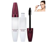 Máscara de pestañas voluminizadora 7D resistente al agua, alarga y da volumen de forma natural, de larga duración y a prueba de manchas, crea un maquillaje de ojos profesional, ideal para mujeres y n