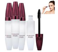 Máscara de pestañas voluminizadora 7D resistente al agua, alarga y da volumen de forma natural, de larga duración y a prueba de manchas, crea un maquillaje de ojos profesional, ideal para mujeres y n