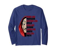 Máscara de profesor, Berlín, Nairobi, Denver, Tokio, Río y Dalí Manga Larga