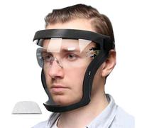 Máscara de protección facial | Cubierta de cabeza anti-ajustado de alta resolución | Escudo de protección facial con sello de silicona | Equipo de prottección para la industria electrónica